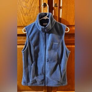 Columbia Woman's Benton Springs Soft Periwinkle Fleece Vest